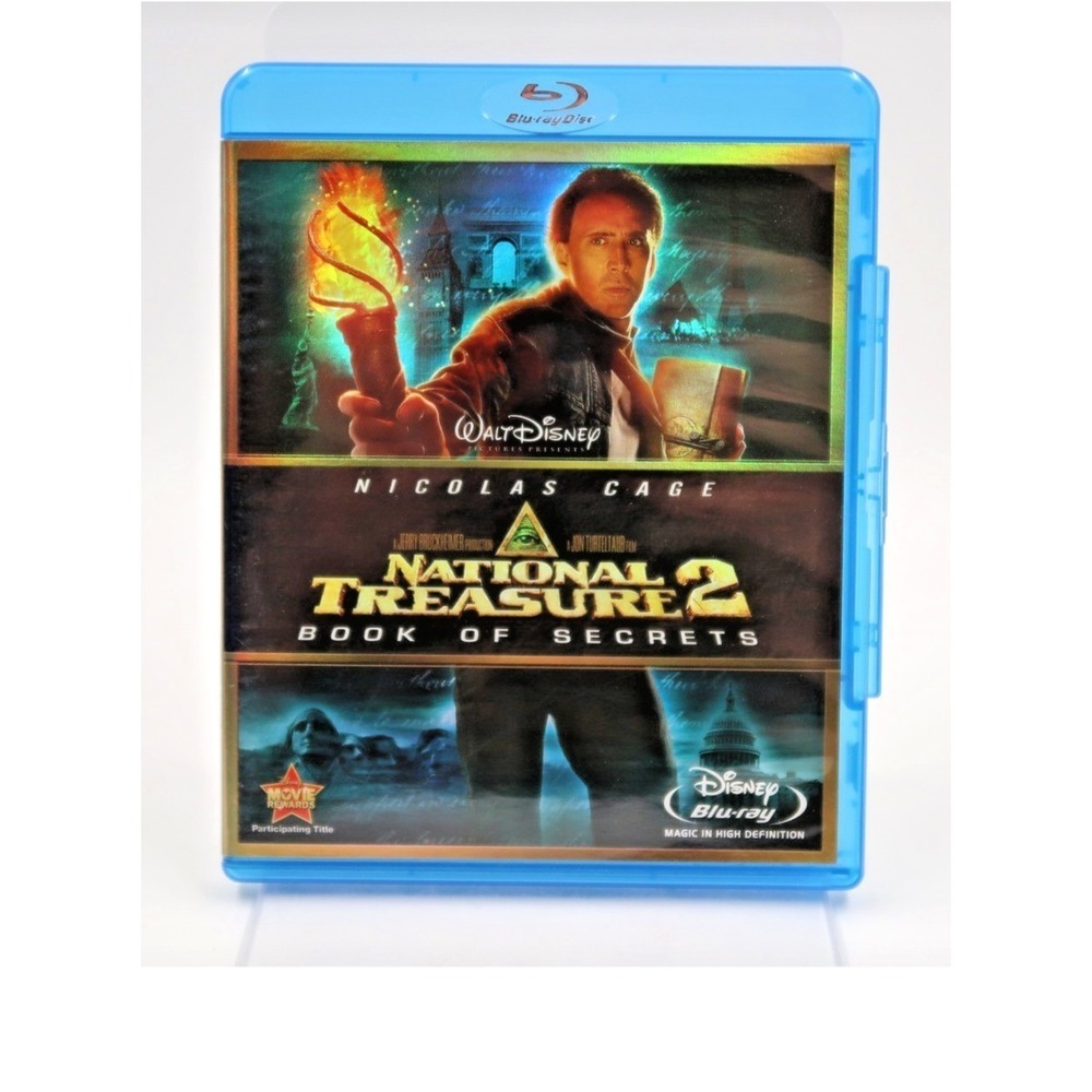 National Treasure 2 Book of Secrets Blu-ray Nicolas Cage Disney Movie Action